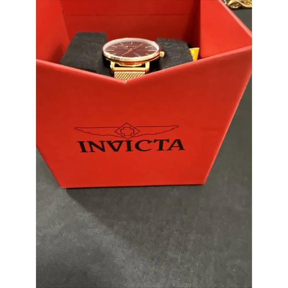 Invicta Angel Starlight Womens Watch, 38mm Dial # 48845 Charcoal Color Dial